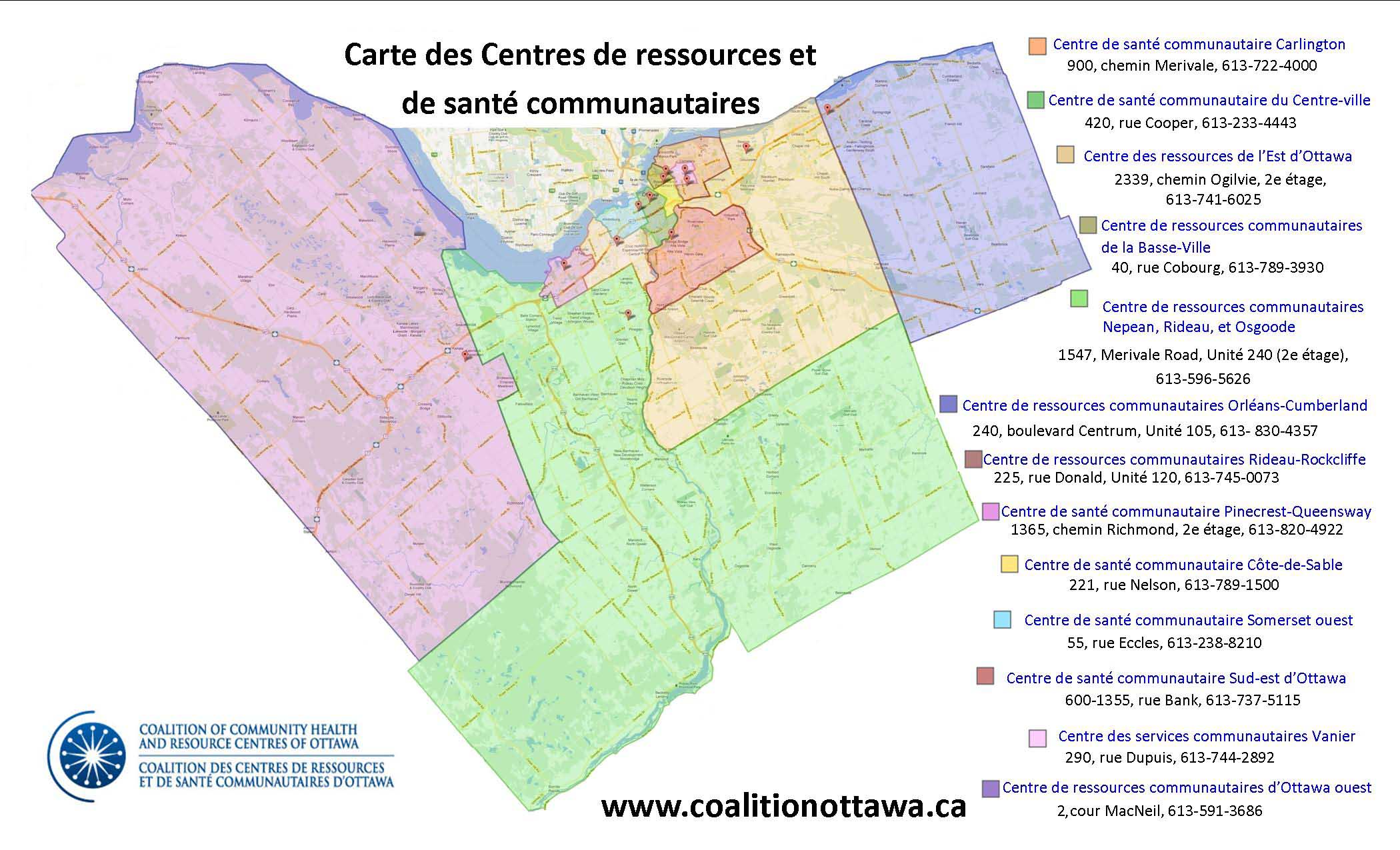 Coalition Map - Entire Catchments with Grid including Address and Phone Number_2016_FR